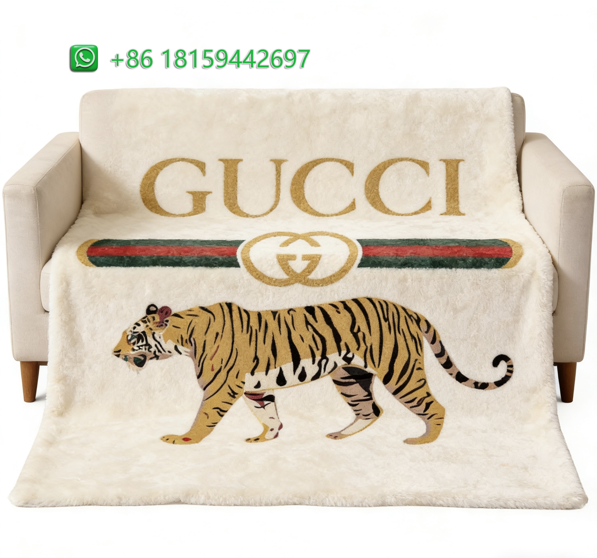 Gucci Throw Blankets